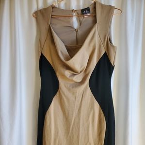 Color Block Bodycon Dress